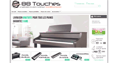 Desktop Screenshot of 88touches.com